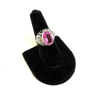 😍"Put a Ring On IT Event" Artisan Crafted African Lilac Quartz Solitaire Ring